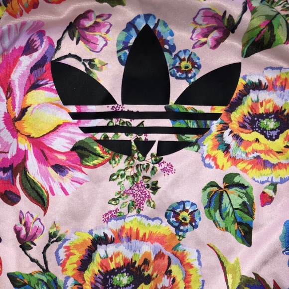 *SOLD* Adidas Floralita Bundle Jacket Legging Tee - Picture 7 of 16